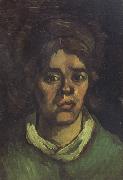 Vincent Van Gogh, Head of a Peasant Woman with Dark Cap (nn04)